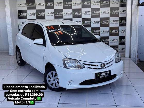 TOYOTA ETIOS 1.3 X 16V FLEX 4P MANUAL